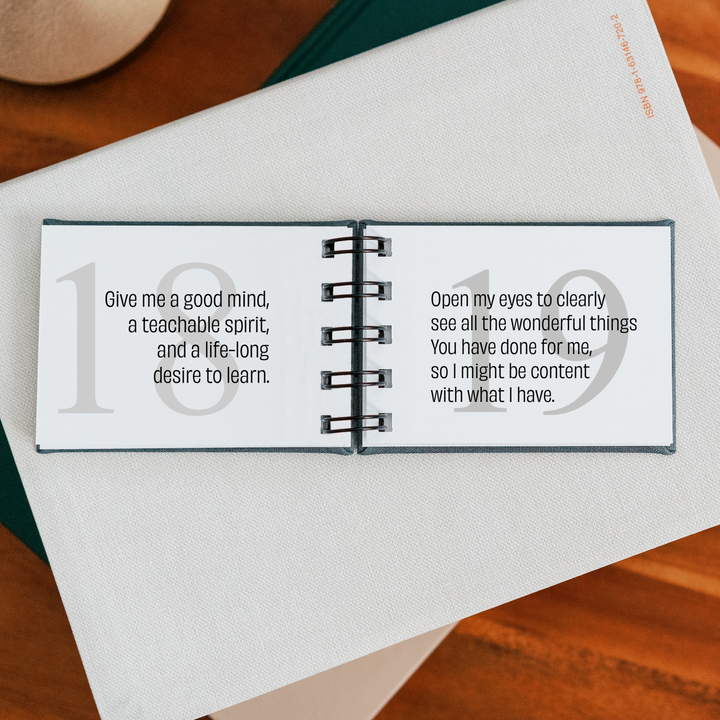 Prayer Book - Confirmation Gift for Boys - inAWE Handmade Gifts, Personalized Gifts, Spiritual Gifts 