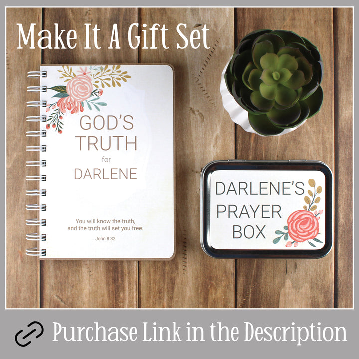 Unique Christian Gift - Personalized Prayer Box - inAWE Handmade Gifts, Personalized Gifts, Spiritual Gifts 