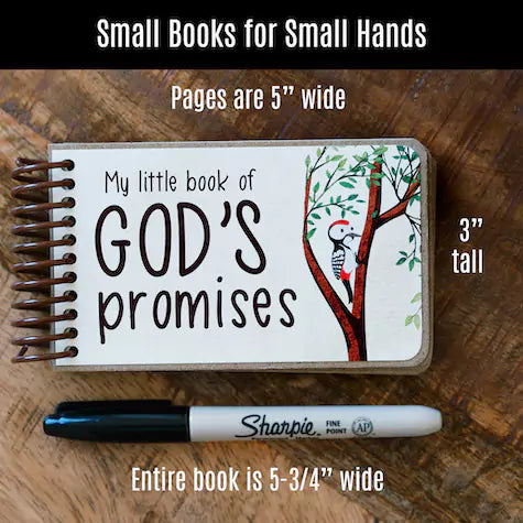 God's Promises Woodland Board Book - Baby Personalized Gift - inAWE Handmade Gifts, Personalized Gifts, Spiritual Gifts 