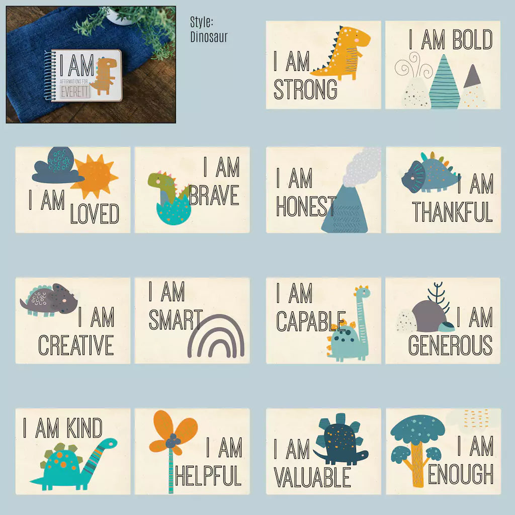 Personalized Books for Toddlers - I AM Affirmation Book - inAWE Handmade Gifts, Personalized Gifts, Spiritual Gifts 