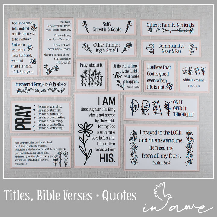 DIY Prayer Board Kit | Inspiring Prayer Wall Ideas for Your Space