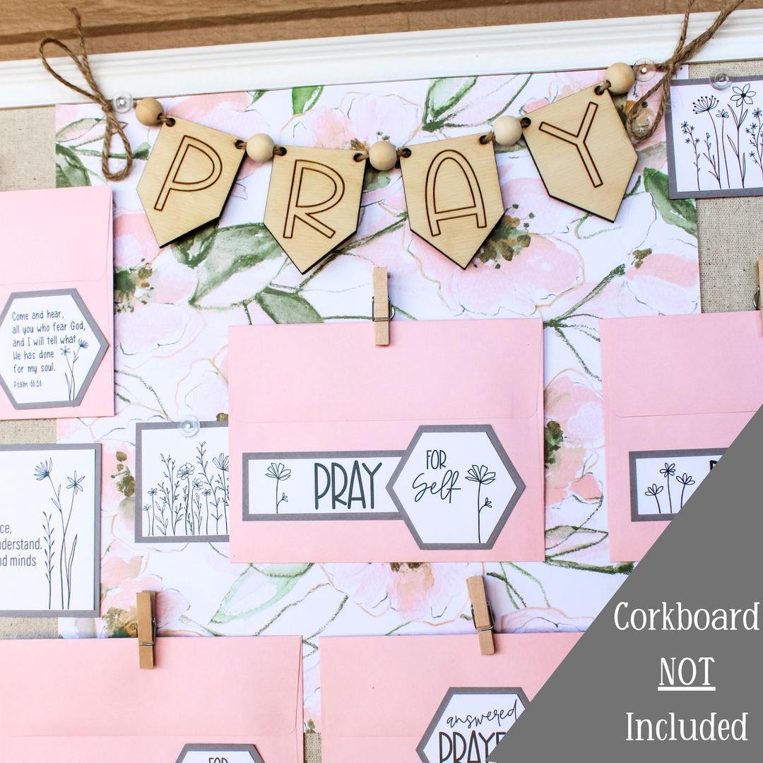 DIY Prayer Board Kit - Create Your Own Prayer Board