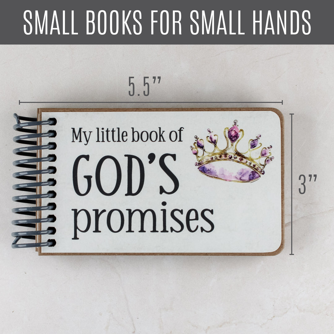 Purple Princess God’s Promises Book | Baby Religious Gift