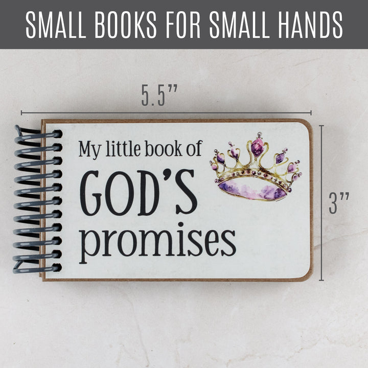 Purple Princess God’s Promises Book | Baby Religious Gift