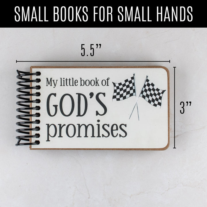Race Cars God’s Promises Book | Christening Gift for Boy