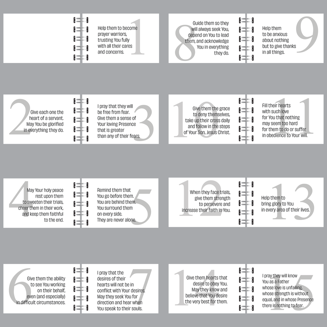 Handcrafted Prayer Book for Moms - 31 Unique Prayers - Beautiful Religious Gift - inAWE Handmade Gifts, Personalized Gifts, Spiritual Gifts 