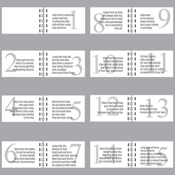 Handcrafted Prayer Book for Moms - 31 Unique Prayers - Beautiful Religious Gift - inAWE Handmade Gifts, Personalized Gifts, Spiritual Gifts 