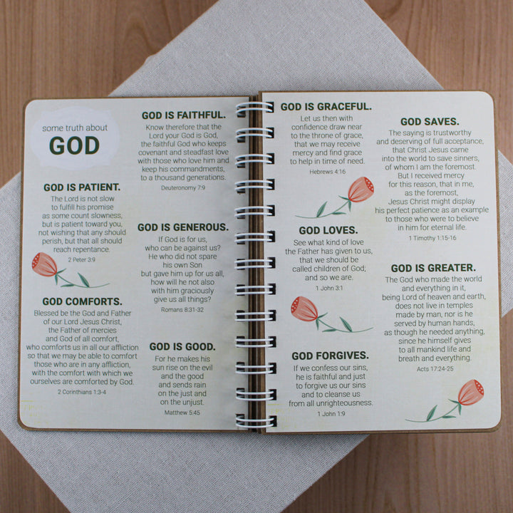 Christian Teen Girl Books - Personalized Cover with 40+ Bible Verses