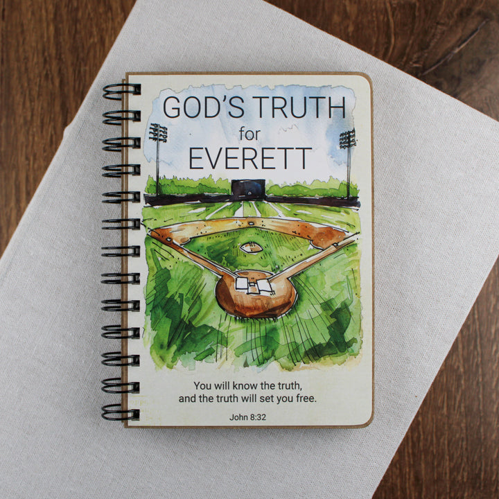 Christian Books for Teens - Baseball Gifts for Boys - Personalized Book