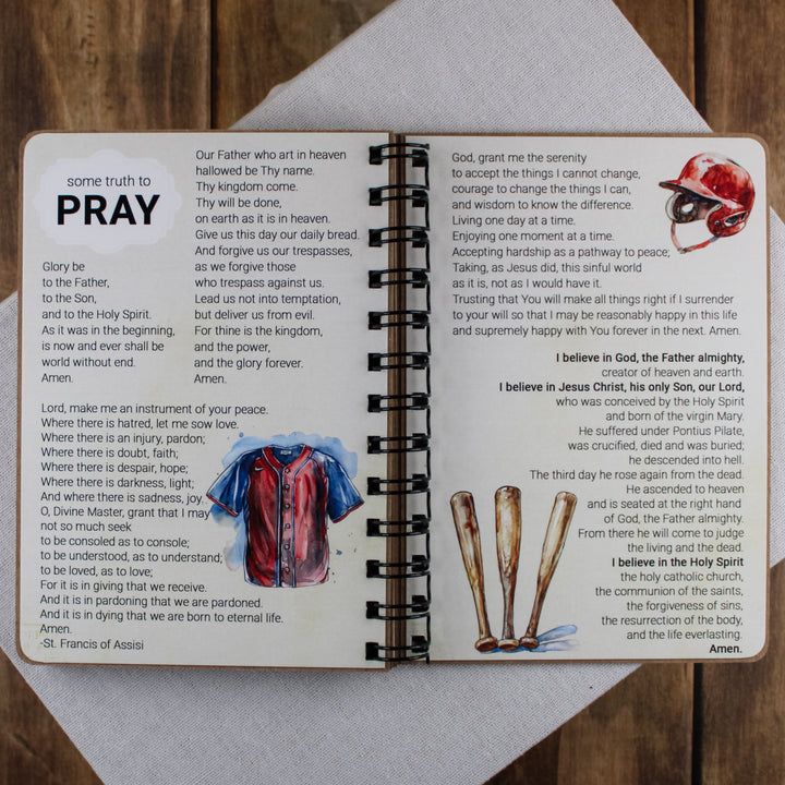Christian Books for Teens - Baseball Gifts for Boys - Personalized Book