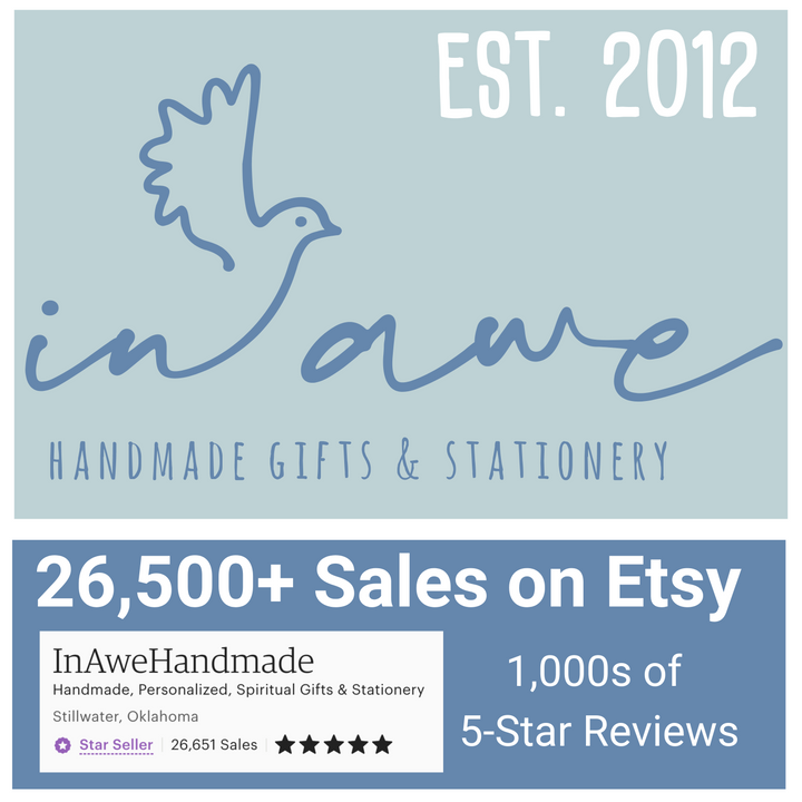 Shop with confidence. We have more than 26,000 sales on Etsy with thousands of 5-star reviews.