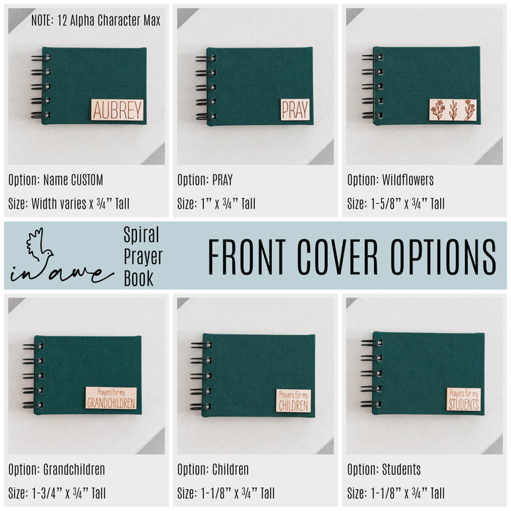 Handcrafted Prayer Book for Moms - 31 Unique Prayers - Beautiful Religious Gift - inAWE Handmade Gifts, Personalized Gifts, Spiritual Gifts 