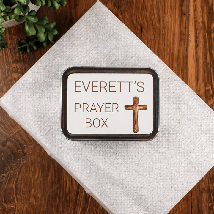 Personalized Religious Gifts - Personalized Prayer Tin