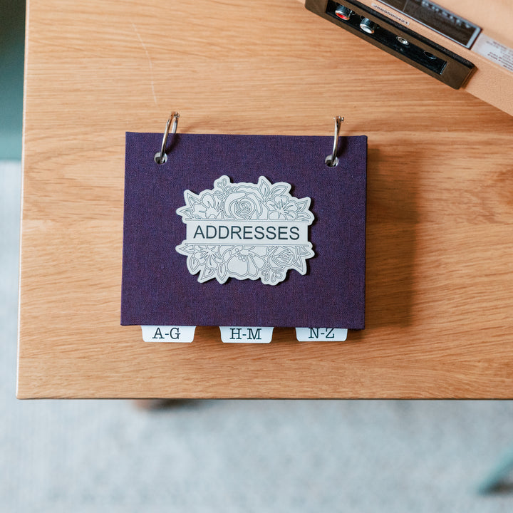 Address Book for Seniors - inAWE Handmade Gifts, Personalized Gifts, Spiritual Gifts 