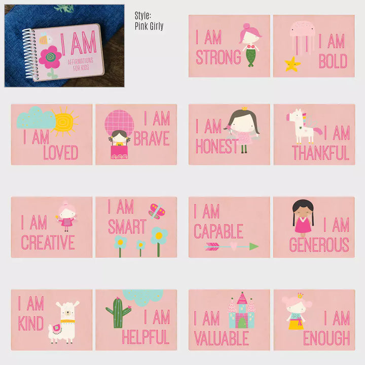 Kids Affirmations - Children's Board Book - inAWE Handmade Gifts, Personalized Gifts, Spiritual Gifts 