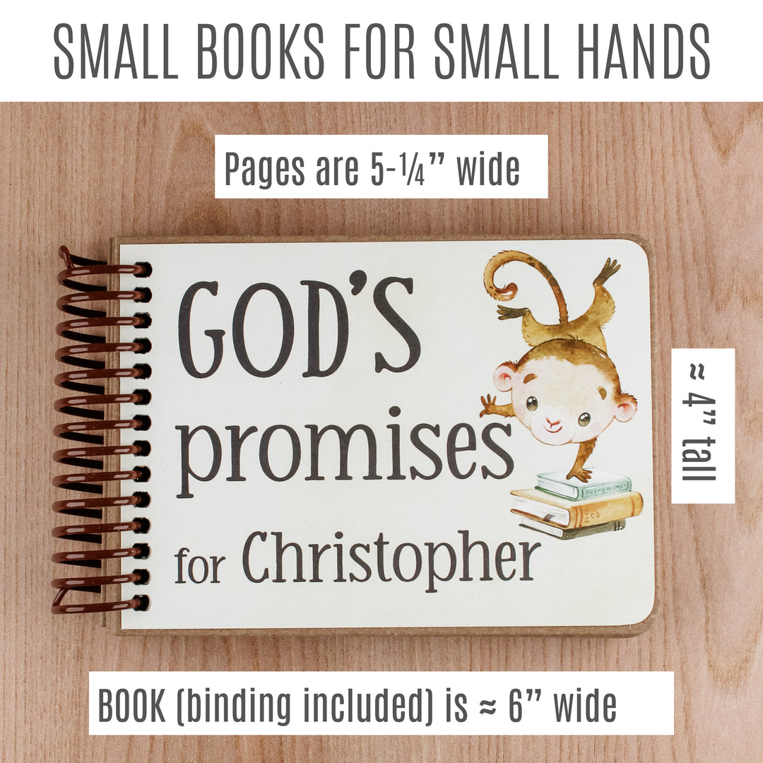 Personalized Baby Dedication Gift | God’s Promises Book for Children