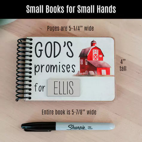 God's Promise Books | Personalized Books for Toddlers - inAWE Handmade Gifts, Personalized Gifts, Spiritual Gifts 