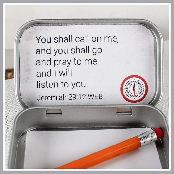 Personalized Prayer Box – Baptism Gift for Boys and Godsons