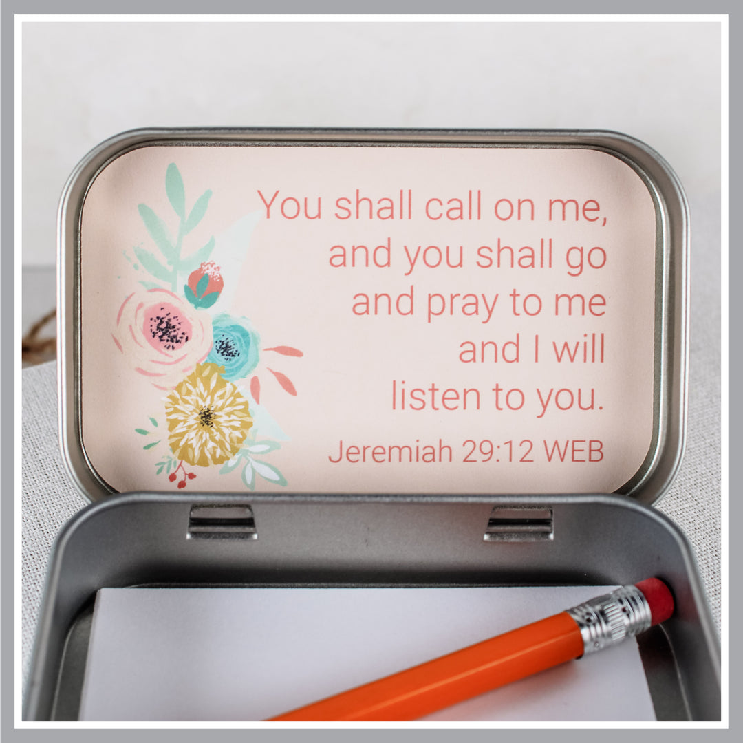 Personalized Prayer Box – Baptism Gift for Girls and Goddaughters