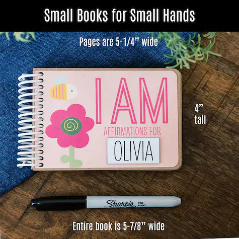 Best Personalized Books for Kids | I AM Affirmation Book - inAWE Handmade Gifts, Personalized Gifts, Spiritual Gifts 