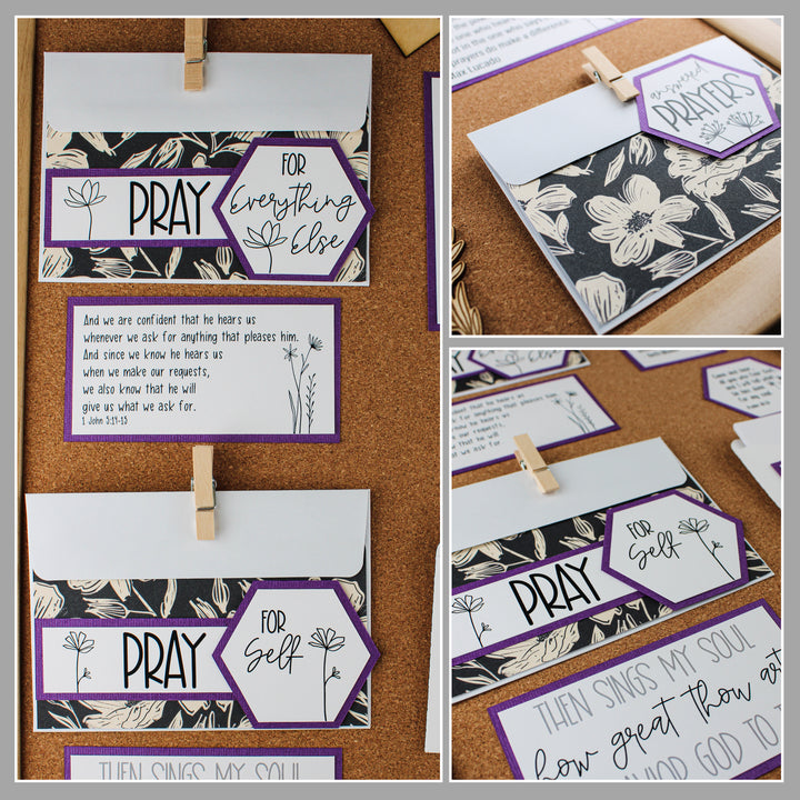 Decorative Covers for Prayer Board Envelopes – Christian Vision Board Supplies Add-On - inAWE Handmade Gifts, Personalized Gifts, Spiritual Gifts 