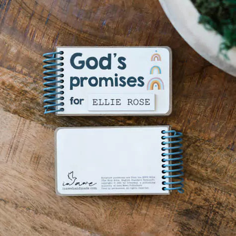 Personalized God's Promises and Bible Verses Baby Board Book - Unique Christian Baby Gift - inAWE Handmade Gifts, Personalized Gifts, Spiritual Gifts 