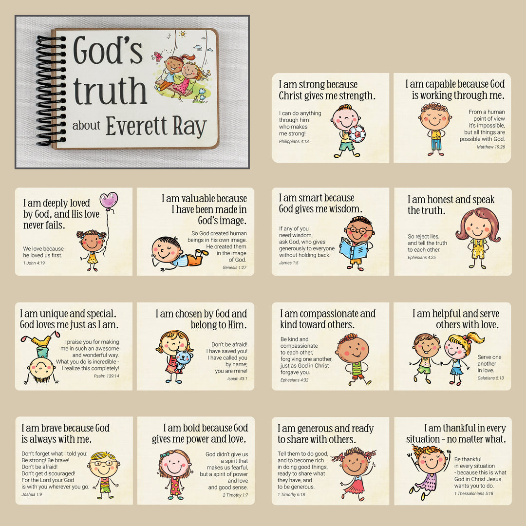 Personalized God's Truth About Me | Personalized Childrens Book