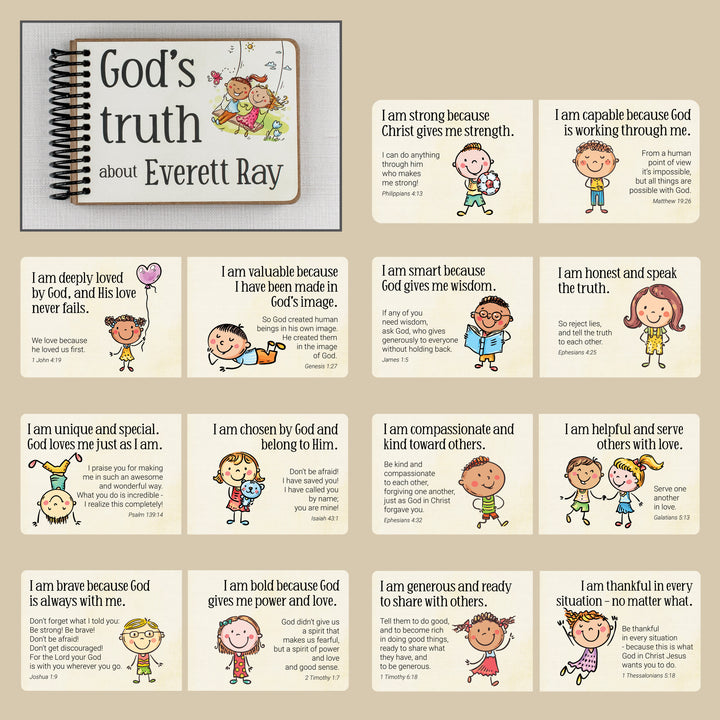 Personalized God's Truth About Me | Personalized Childrens Book