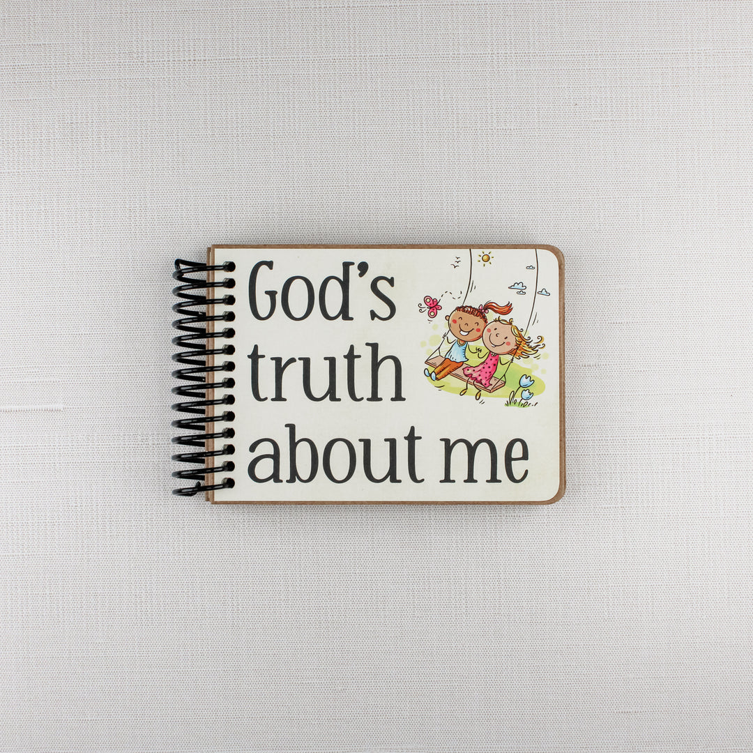Christian book for kids featuring Bible affirmations.