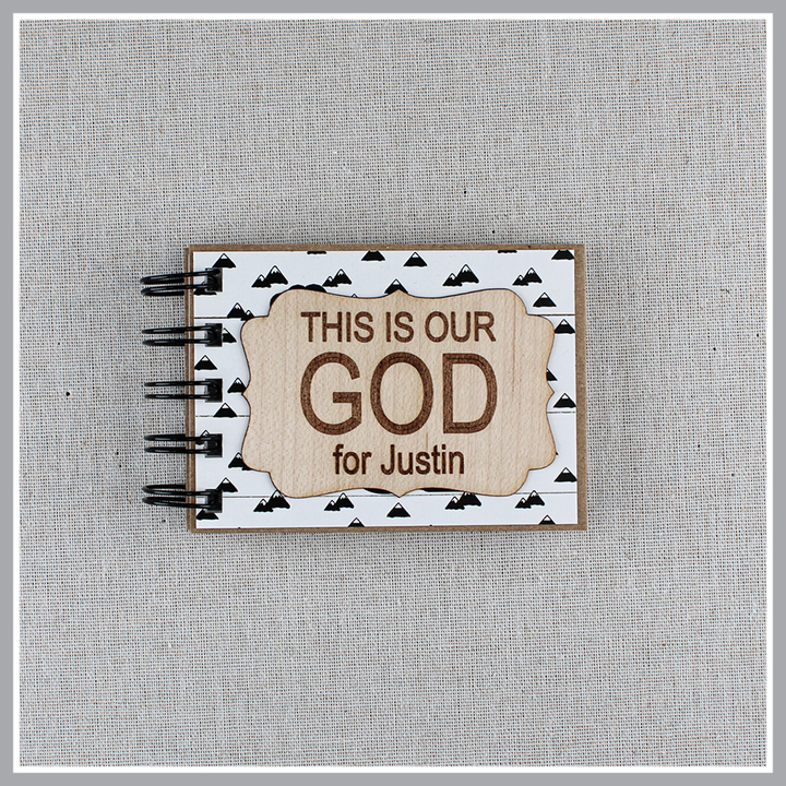 Personalized Christian Gift for Men | This Is Our God Book