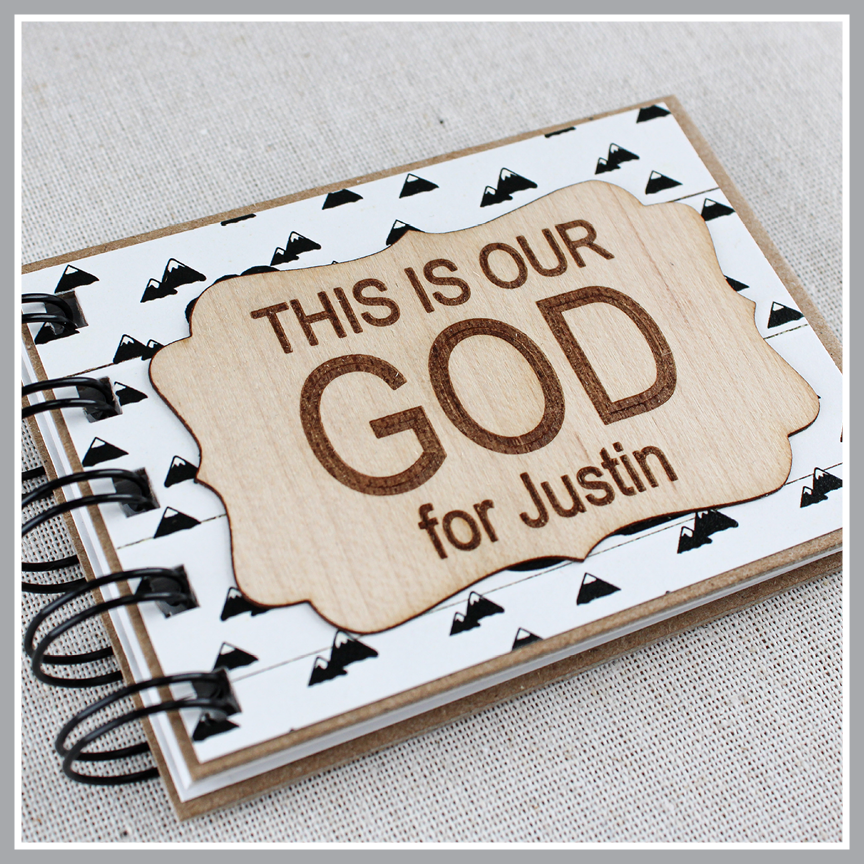 Personalized Christian Gift for Men | This Is Our God Book