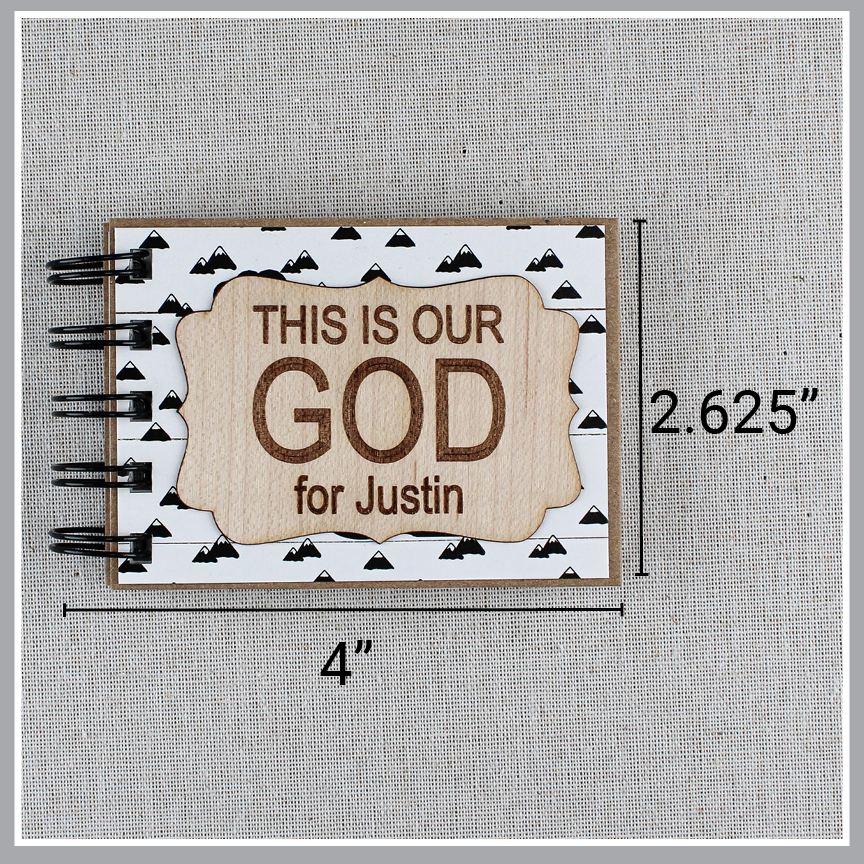 Personalized Christian Gift for Men | This Is Our God Book