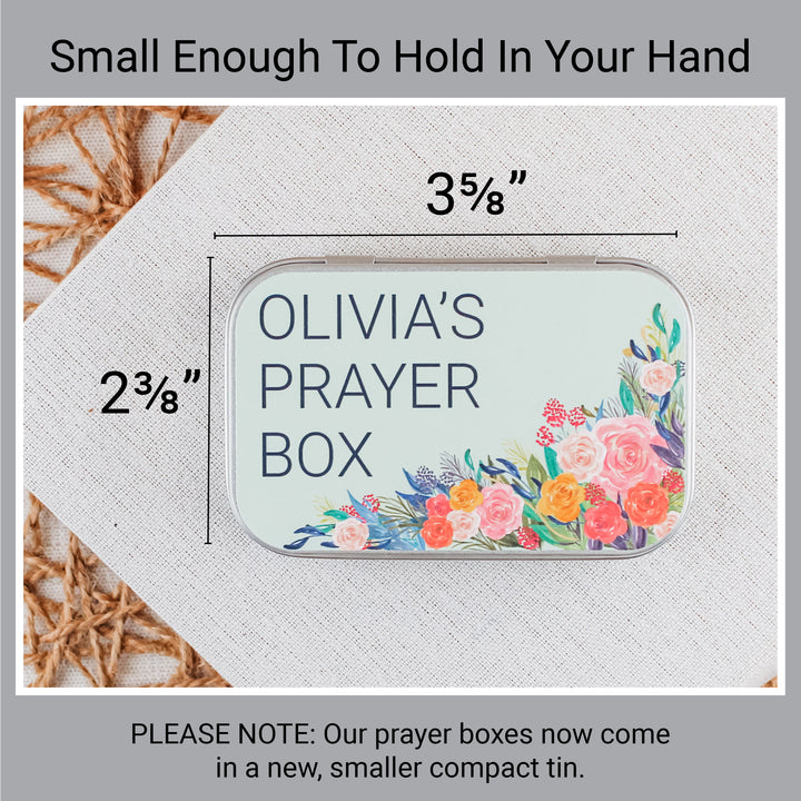 Personalized Prayer Box – Christian Gift for Women and Friends