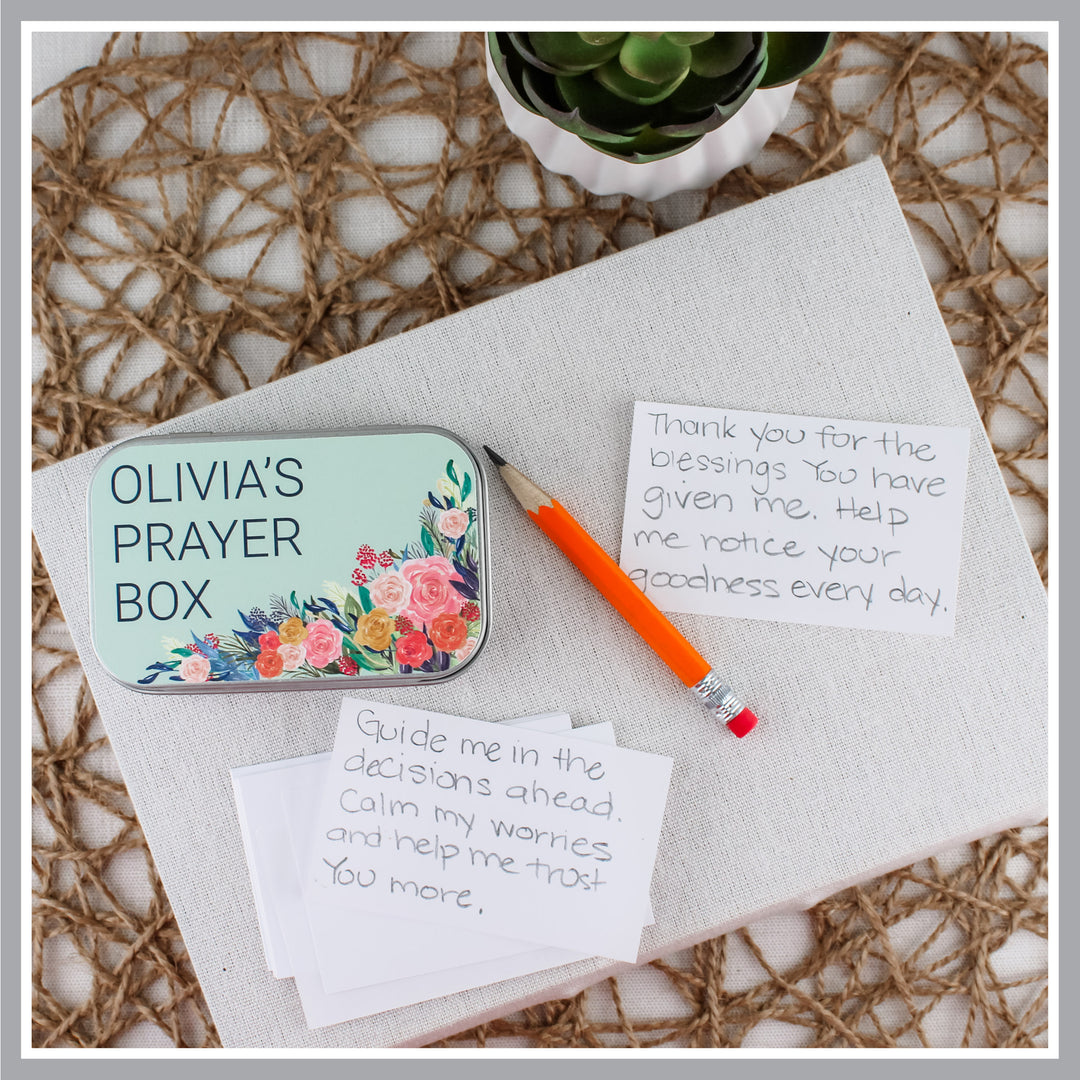 Personalized Prayer Box – Christian Gift for Women and Friends