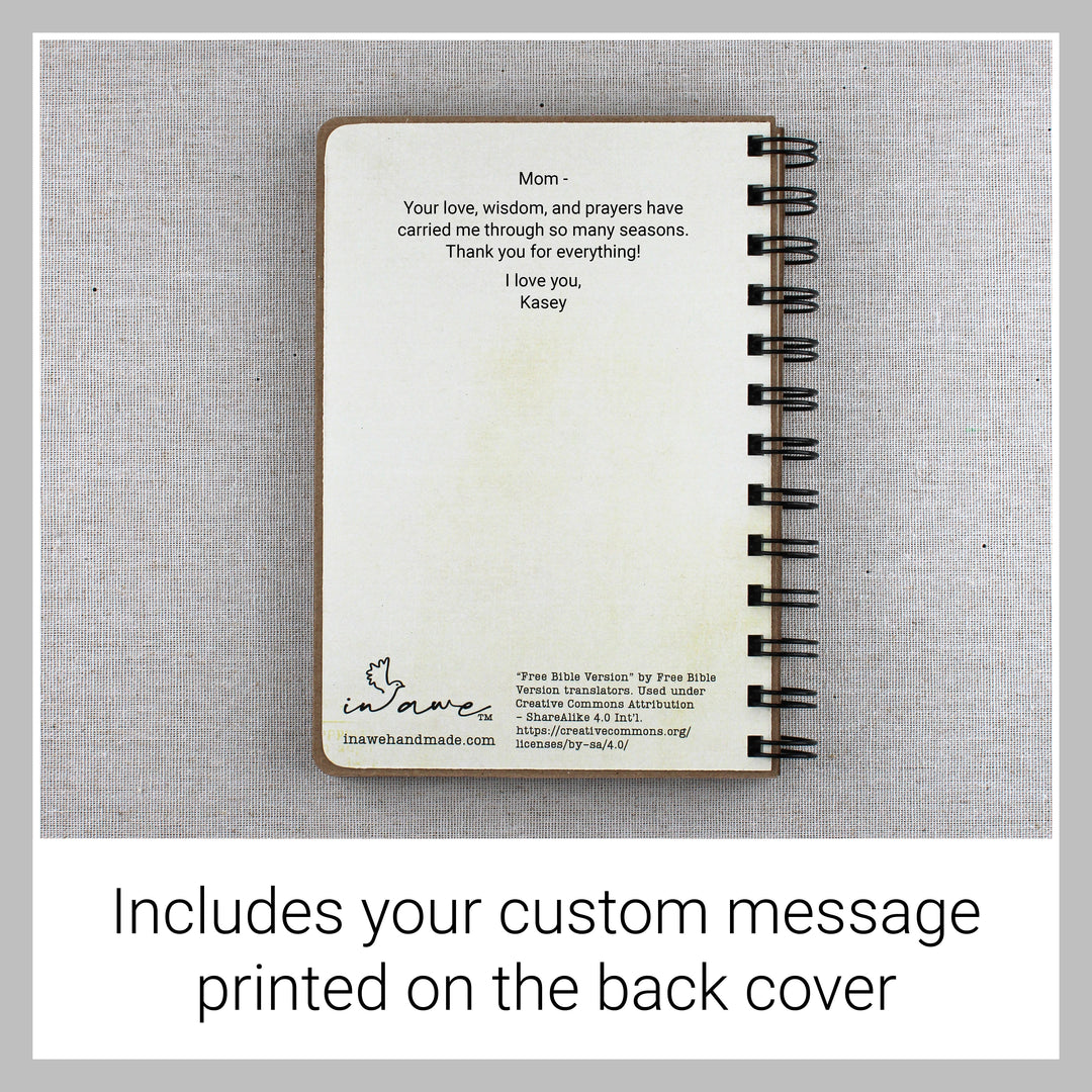 Christian Mom Gift | Personalized Farmhouse Book of Truth