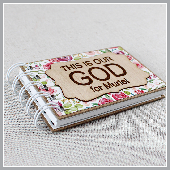 Personalized Christian Sympathy Gift | This Is Our God Book