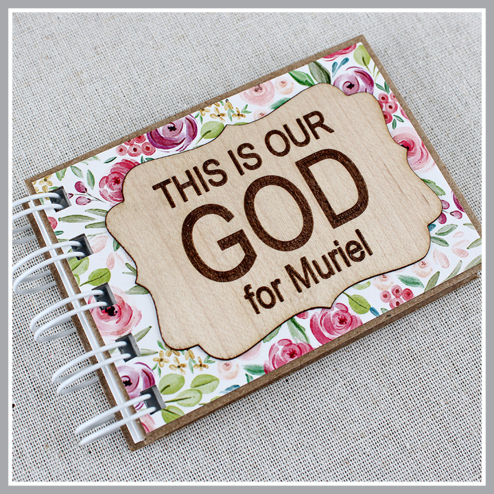 Personalized Christian Sympathy Gift | This Is Our God Book