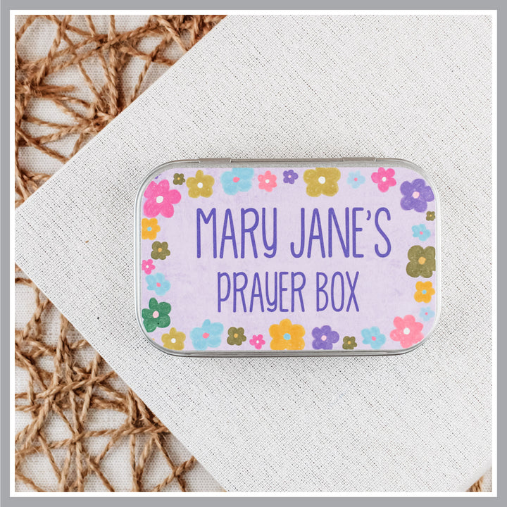 Personalized Prayer Box – Confirmation Gift for Christian Teens