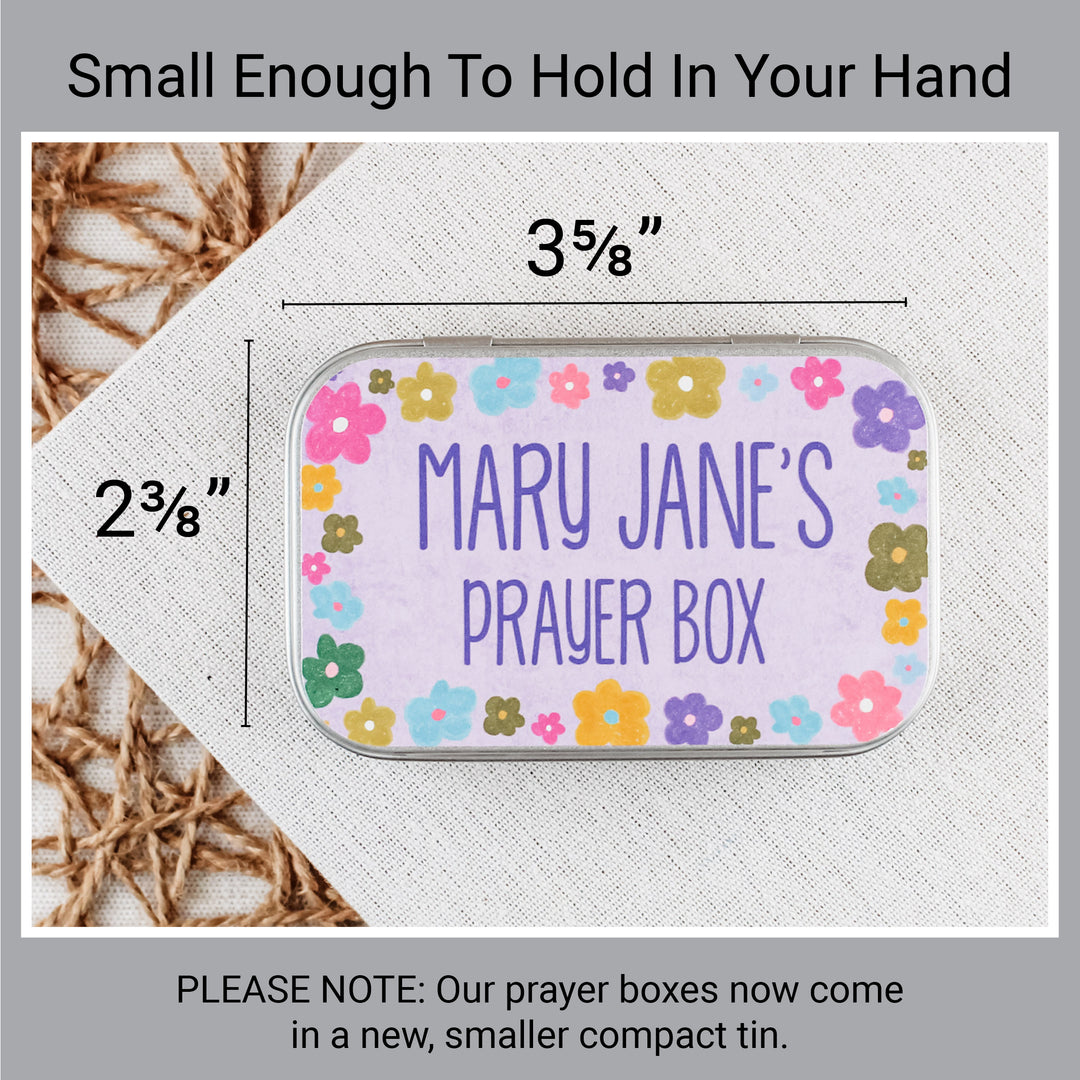 Personalized Prayer Box – Confirmation Gift for Christian Teens