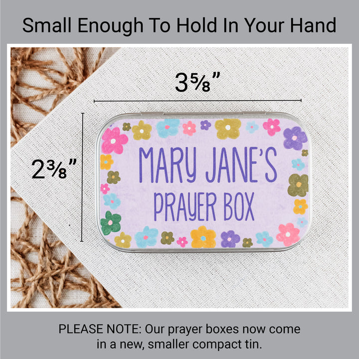Personalized Prayer Box – Confirmation Gift for Christian Teens