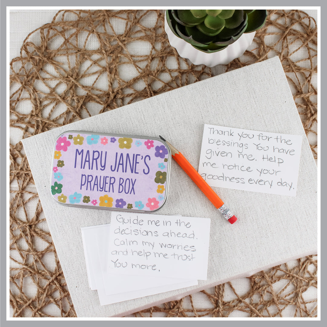 Personalized Prayer Box – Confirmation Gift for Christian Teens