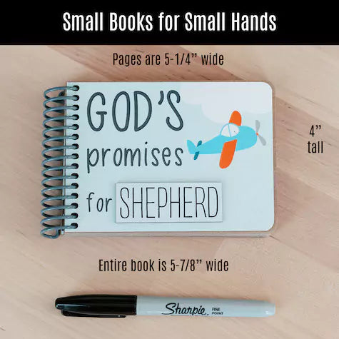 God's Promises Board Books - Personalized Baby Boy Gifts - inAWE Handmade Gifts, Personalized Gifts, Spiritual Gifts 