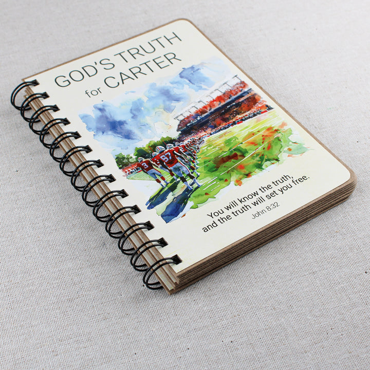 Football Coach Gifts | Personalized Football Book of Truth