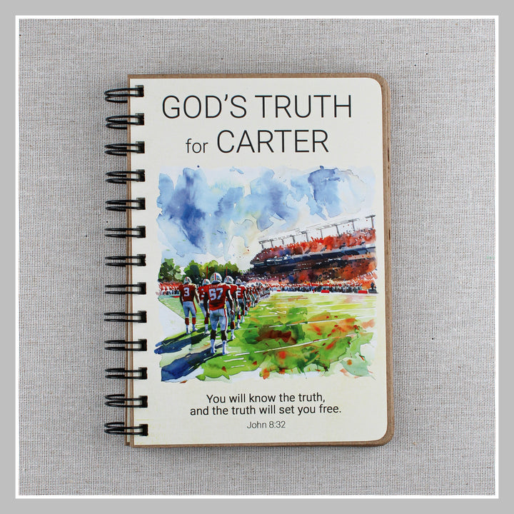 Football Coach Gifts | Personalized Football Book of Truth