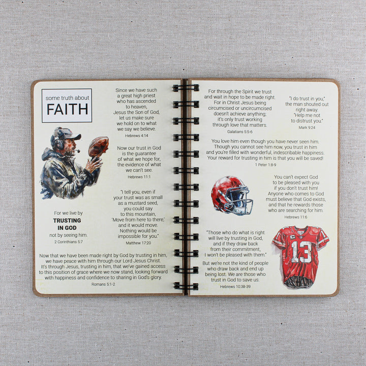 Football Coach Gifts | Personalized Football Book of Truth