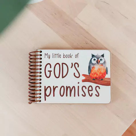 Godchild Gifts - God's Promises Board Book - inAWE Handmade Gifts, Personalized Gifts, Spiritual Gifts 