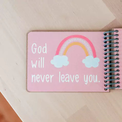 Board Book of God's Promises | Gifts for Goddaughter from Godmother - inAWE Handmade Gifts, Personalized Gifts, Spiritual Gifts 
