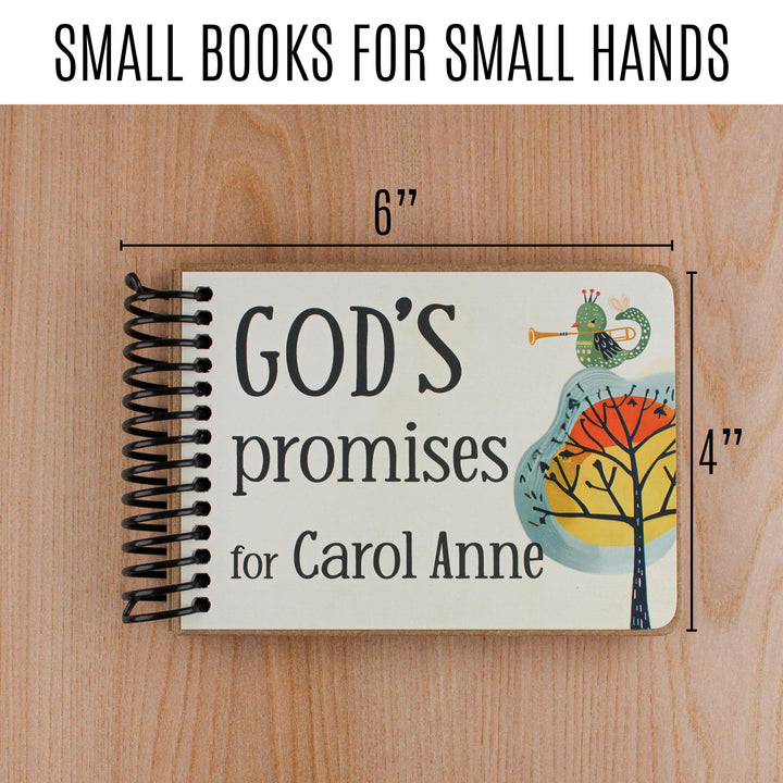 Small Books for Small Hands - Musical Animals book with dimensions 6" wide by 4" tall.