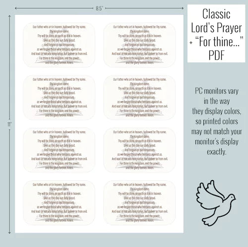 Prayer Box Printable - Rugged Cross - inAWE Handmade Gifts, Personalized Gifts, Spiritual Gifts 