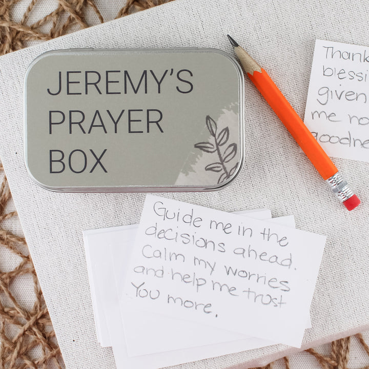 Personalized Prayer Box – Gift for Christian Teachers